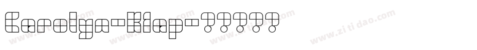 Carolyn-K1ap字体转换
