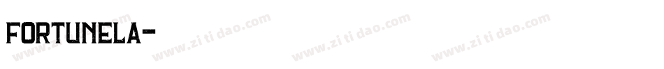 fortunela字体转换