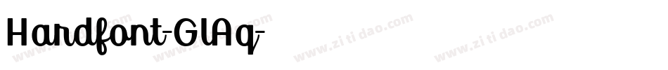 Hardfont-GlAq字体转换