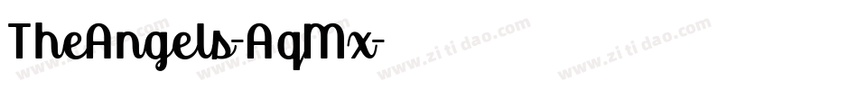 TheAngels-AqMx字体转换