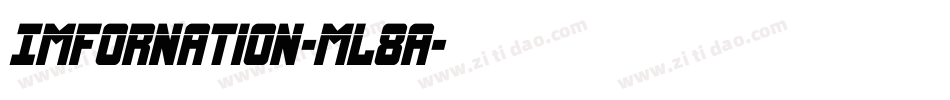 Imfornation-mL8a字体转换