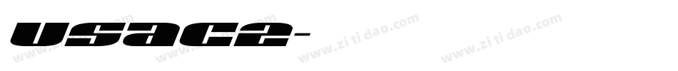 usac2字体转换