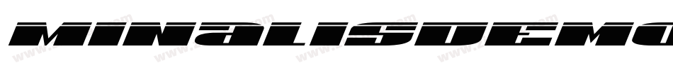 MinalisDemoItalic-eR5e字体转换 MinalisDemoItalic-eR5e字体转换