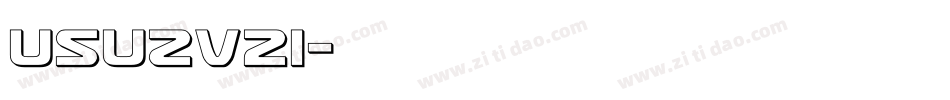 usuzv2i字体转换