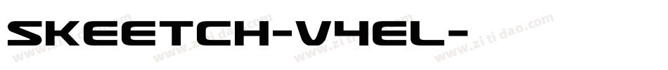 Skeetch-V4El字体转换