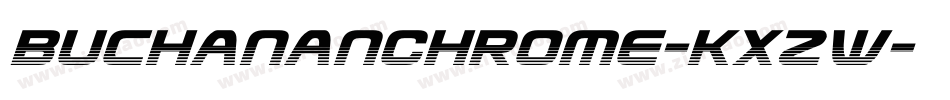 BuchananChrome-KXzW字体转换