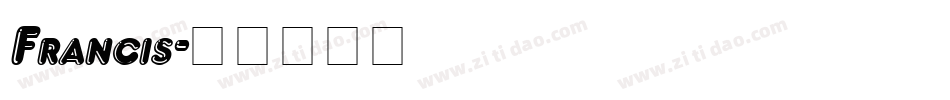 Francis字体转换