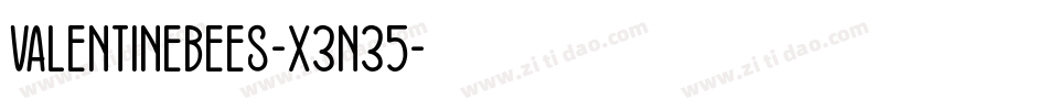 ValentineBees-x3n35字体转换