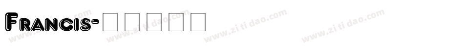 Francis字体转换