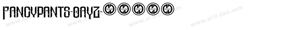 Fancypants-0aYz字体转换