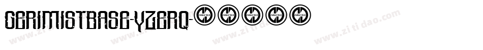 GerimistBase-YzErq字体转换