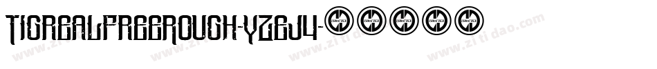 TigrealfreeRough-YzEj4字体转换