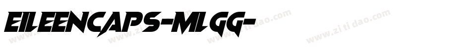 Eileencaps-mLgG字体转换