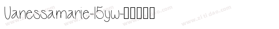 Vanessamarie-l5yw字体转换