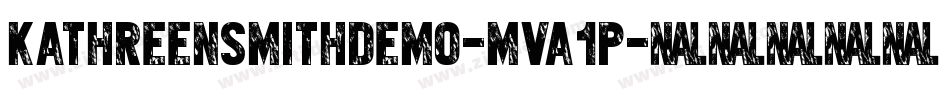 KathreenSmithDemo-MVA1P字体转换