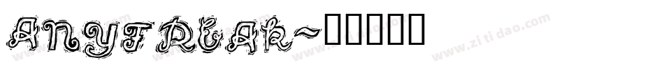 Anyfreak字体转换