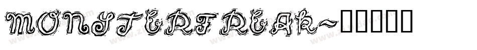 MONSTERFREAK字体转换