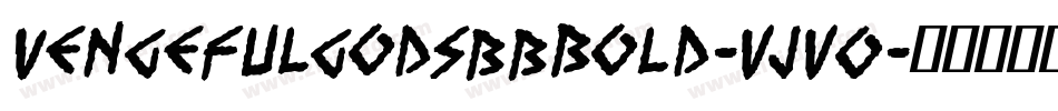 VengefulgodsbbBold-vjvO字体转换