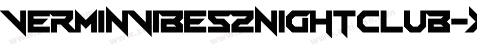 VerminVibes2Nightclub-XzzP字体转换