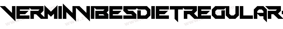 VerminVibesDietRegular-ODOP字体转换