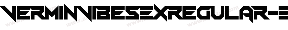 VerminVibesExRegular-EDGe字体转换