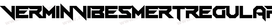 VerminVibesMertRegular-1Mxg字体转换