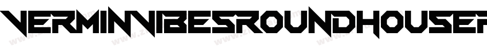 VerminVibesRoundhouseRegular-7D1P字体转换