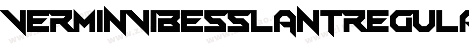 VerminVibesSlantRegular-X8Ad字体转换 VerminVibesSlantRegular-X8Ad字体转换