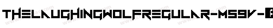 TheLaughingWolfRegular-m59v字体转换
