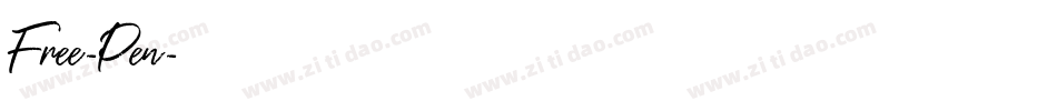 Free-Pen字体转换