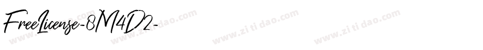 FreeLicense-8M4D2字体转换
