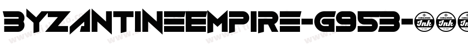 ByzantineEmpire-g953字体转换