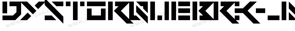 DystorqueBrk-jalO字体转换