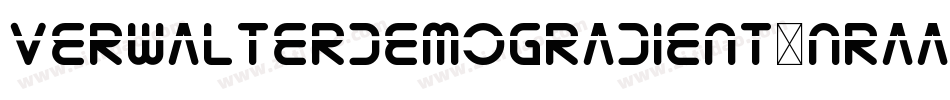 VerwalterDemoGradient-nRAaV字体转换