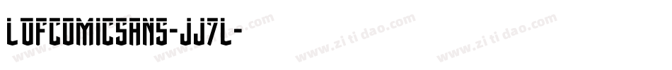 Ldfcomicsans-jj7l字体转换