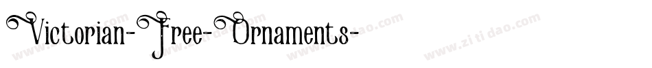 Victorian-Free-Ornaments字体转换