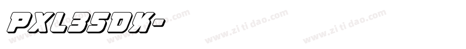 Pxl35DX字体转换