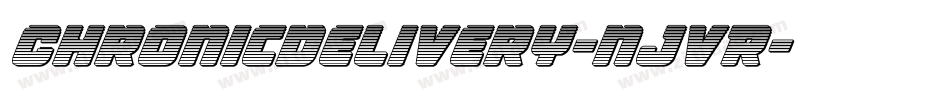 Chronicdelivery-nJvR字体转换