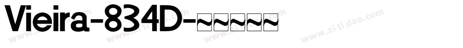 Vieira-834D字体转换
