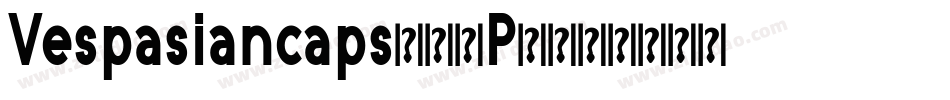 Vespasiancaps-39P6字体转换