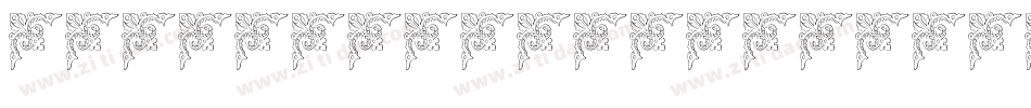 VintageDecorativeCorner35-KadD字体转换 VintageDecorativeCorner35-KadD字体转换