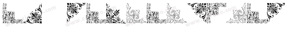 VintageDecorativeCorners16-M9Zr字体转换