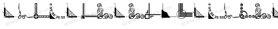 VintageDecorativeCorners29-1MDZ字体转换