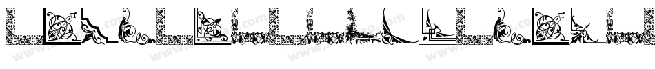 VintageDecorativeCorners33-DyYD字体转换