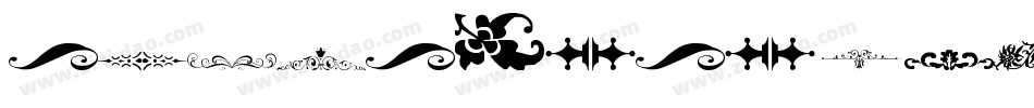 VintageDecorativeSigns10-d89X字体转换