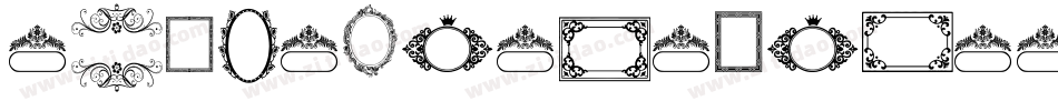 VintageFrames2-O9EA字体转换