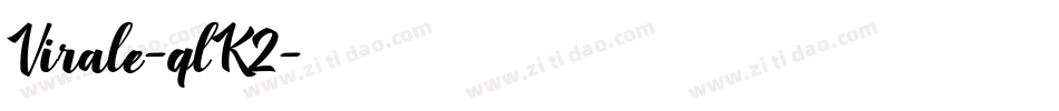 Virale-qlK2字体转换
