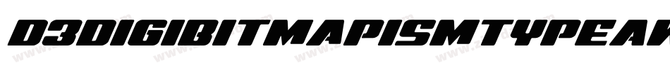 D3DigibitmapismTypeAWide-4Bxx字体转换