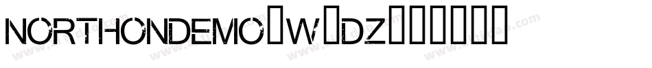 NorthonDemo-w4dz字体转换