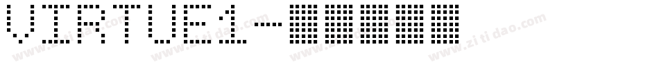 VIRTUE1字体转换